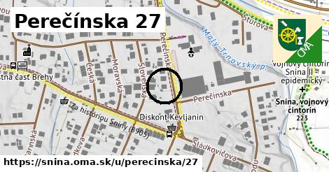 Perečínska 27, Snina