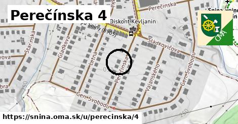 Perečínska 4, Snina