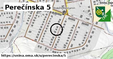 Perečínska 5, Snina