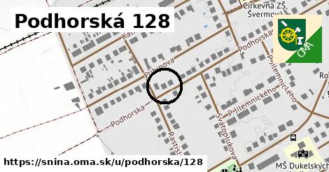 Podhorská 128, Snina