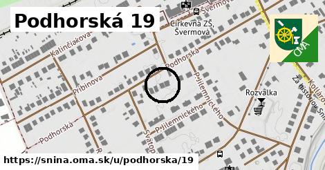 Podhorská 19, Snina