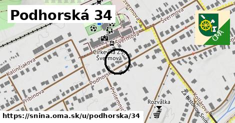 Podhorská 34, Snina