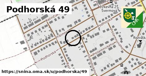 Podhorská 49, Snina