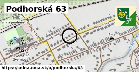 Podhorská 63, Snina