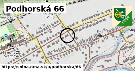 Podhorská 66, Snina