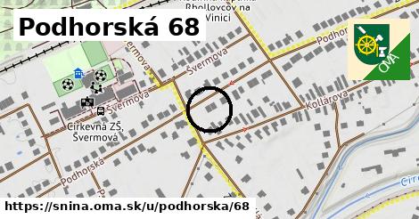 Podhorská 68, Snina