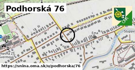 Podhorská 76, Snina