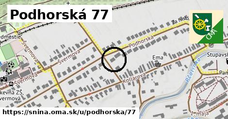 Podhorská 77, Snina