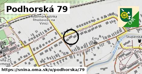 Podhorská 79, Snina