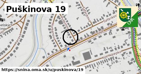 Puškinova 19, Snina