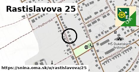 Rastislavova 25, Snina