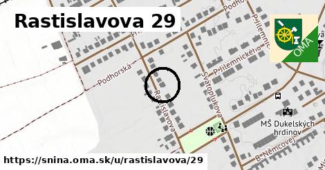Rastislavova 29, Snina