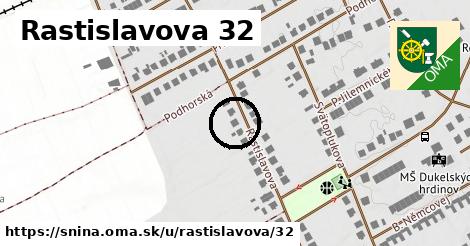 Rastislavova 32, Snina