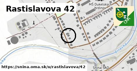 Rastislavova 42, Snina