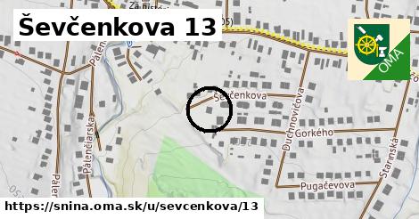 Ševčenkova 13, Snina