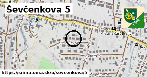 Ševčenkova 5, Snina