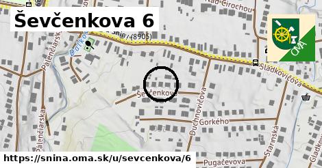 Ševčenkova 6, Snina