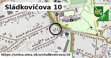 Sládkovičova 10, Snina