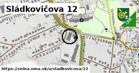 Sládkovičova 12, Snina