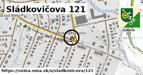 Sládkovičova 121, Snina