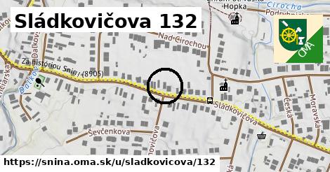 Sládkovičova 132, Snina