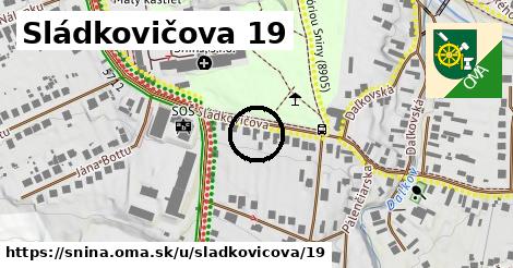 Sládkovičova 19, Snina