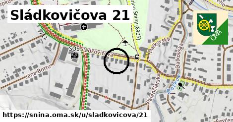 Sládkovičova 21, Snina