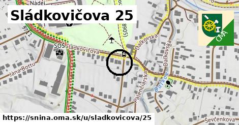 Sládkovičova 25, Snina