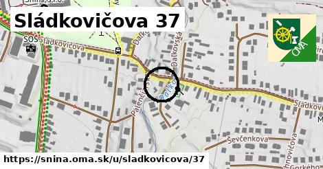 Sládkovičova 37, Snina