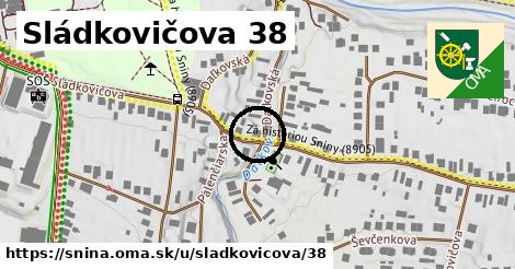 Sládkovičova 38, Snina