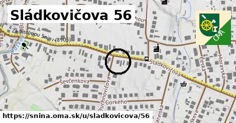 Sládkovičova 56, Snina