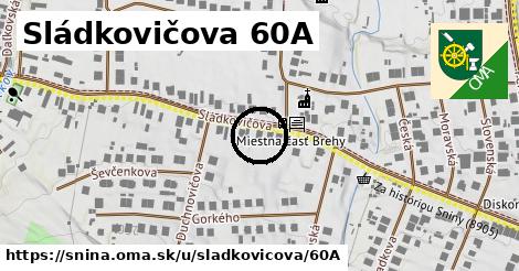 Sládkovičova 60A, Snina