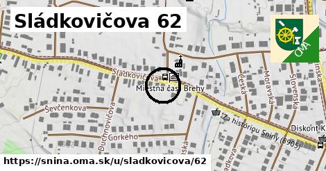 Sládkovičova 62, Snina