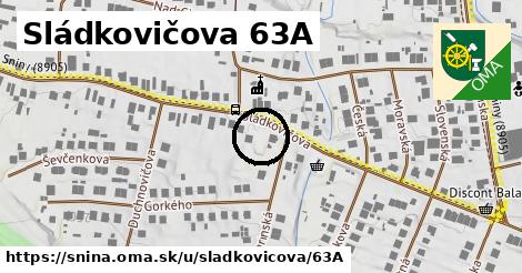 Sládkovičova 63A, Snina