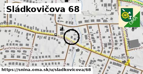 Sládkovičova 68, Snina