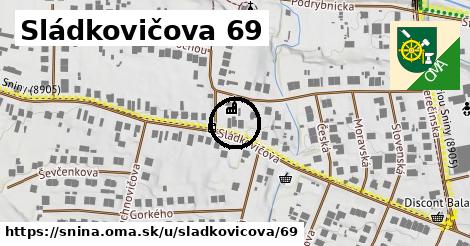 Sládkovičova 69, Snina