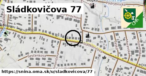 Sládkovičova 77, Snina