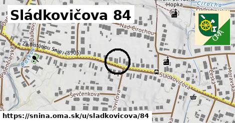 Sládkovičova 84, Snina