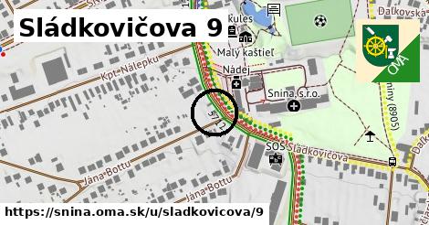 Sládkovičova 9, Snina