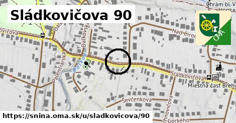 Sládkovičova 90, Snina