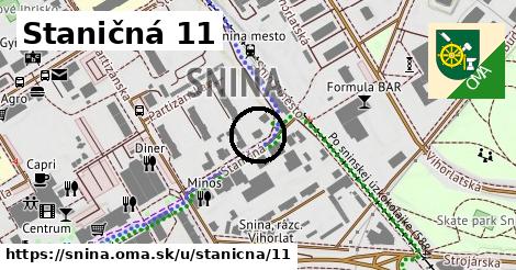 Staničná 11, Snina