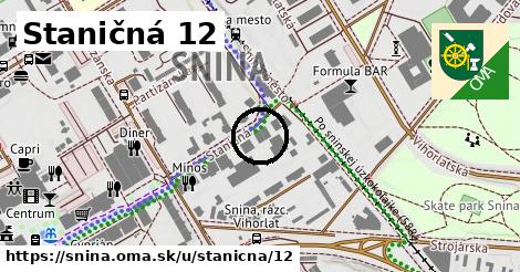 Staničná 12, Snina