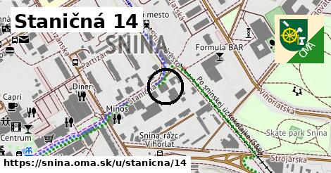 Staničná 14, Snina