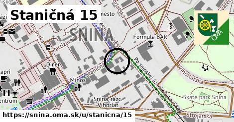 Staničná 15, Snina