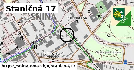 Staničná 17, Snina