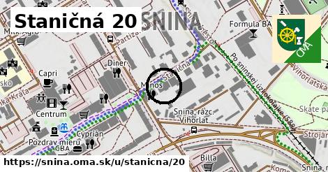 Staničná 20, Snina