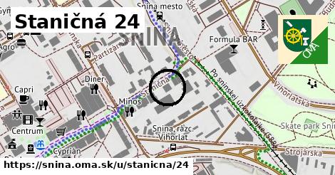 Staničná 24, Snina