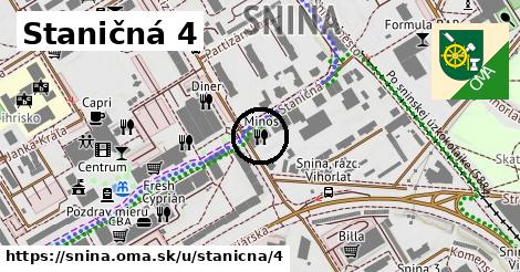 Staničná 4, Snina