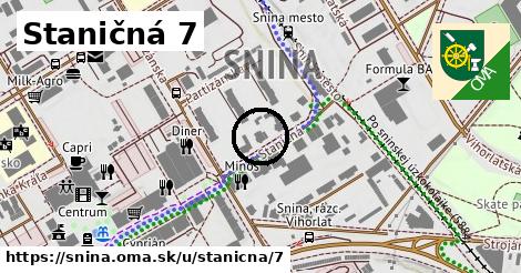 Staničná 7, Snina