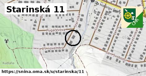 Starinská 11, Snina